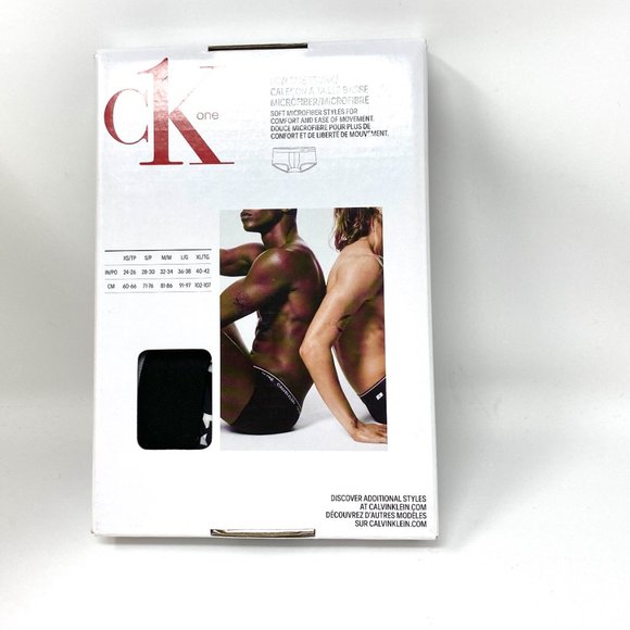 Calvin Klein Microfiber Black Low Rise Trunk Mens CK One Premium NB2225069 - Picture 5 of 6